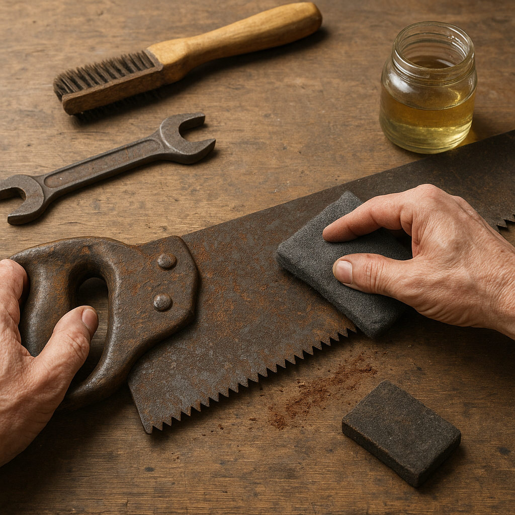 Jak odnowić stare narzędzia ręczne
