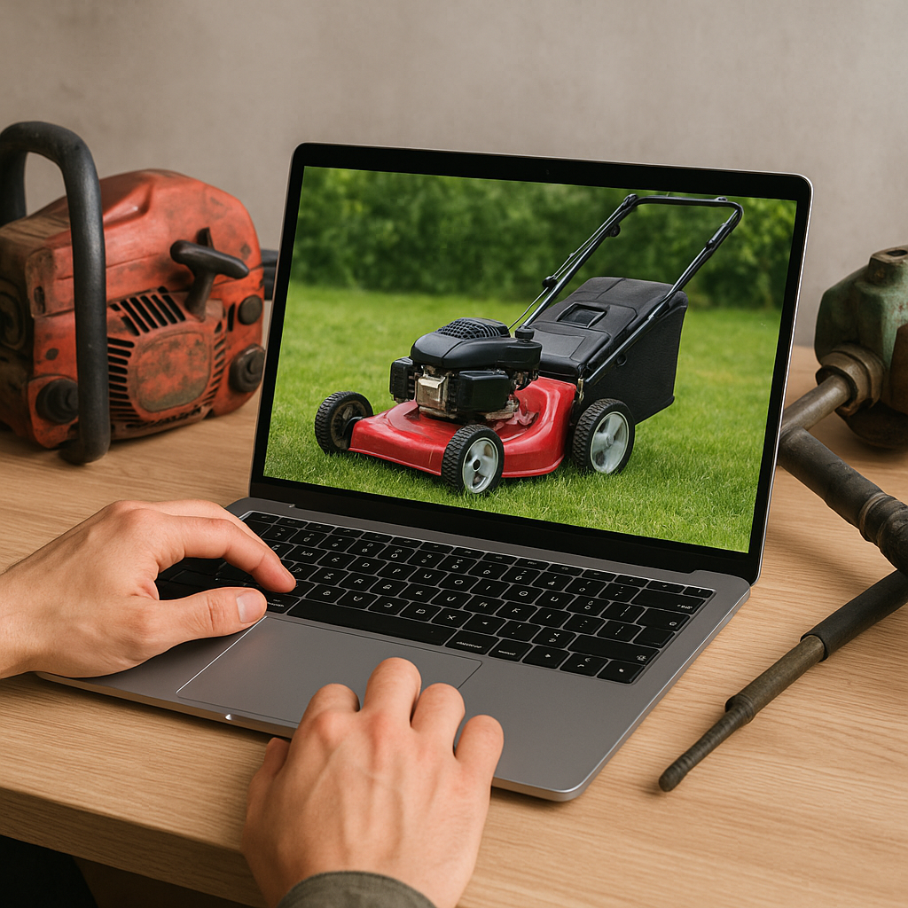 Jak kupić używany sprzęt ogrodniczy przez internet