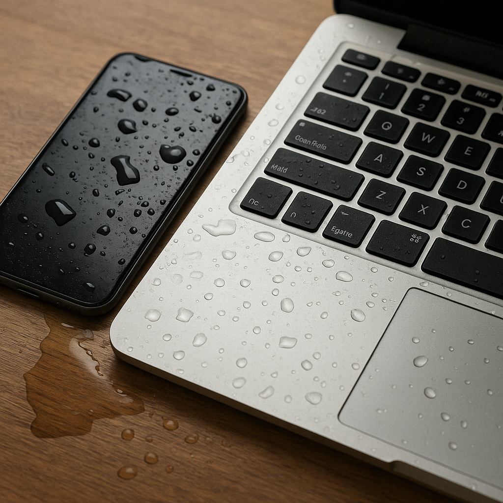 Jak rozpoznać sprzęt po zalaniu